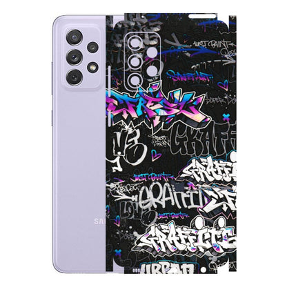 Samsung A/S Series Phone Skins (All Models) - Graffiti Killer - 3D Embossed Finish (L-274) Samsung Galaxy A72