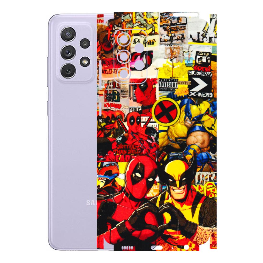 Samsung A/S Series Phone Skins (All Models) - Spidy Wolverine - 3D Embossed Finish (L-310) Samsung Galaxy A72