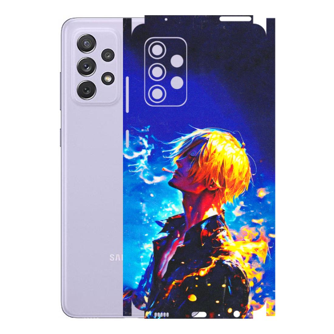 Samsung A/S Series Phone Skins (All Models) - Sanji Vinsmoke One Piece - 3D Embossed Finish (L-319) Samsung Galaxy A72