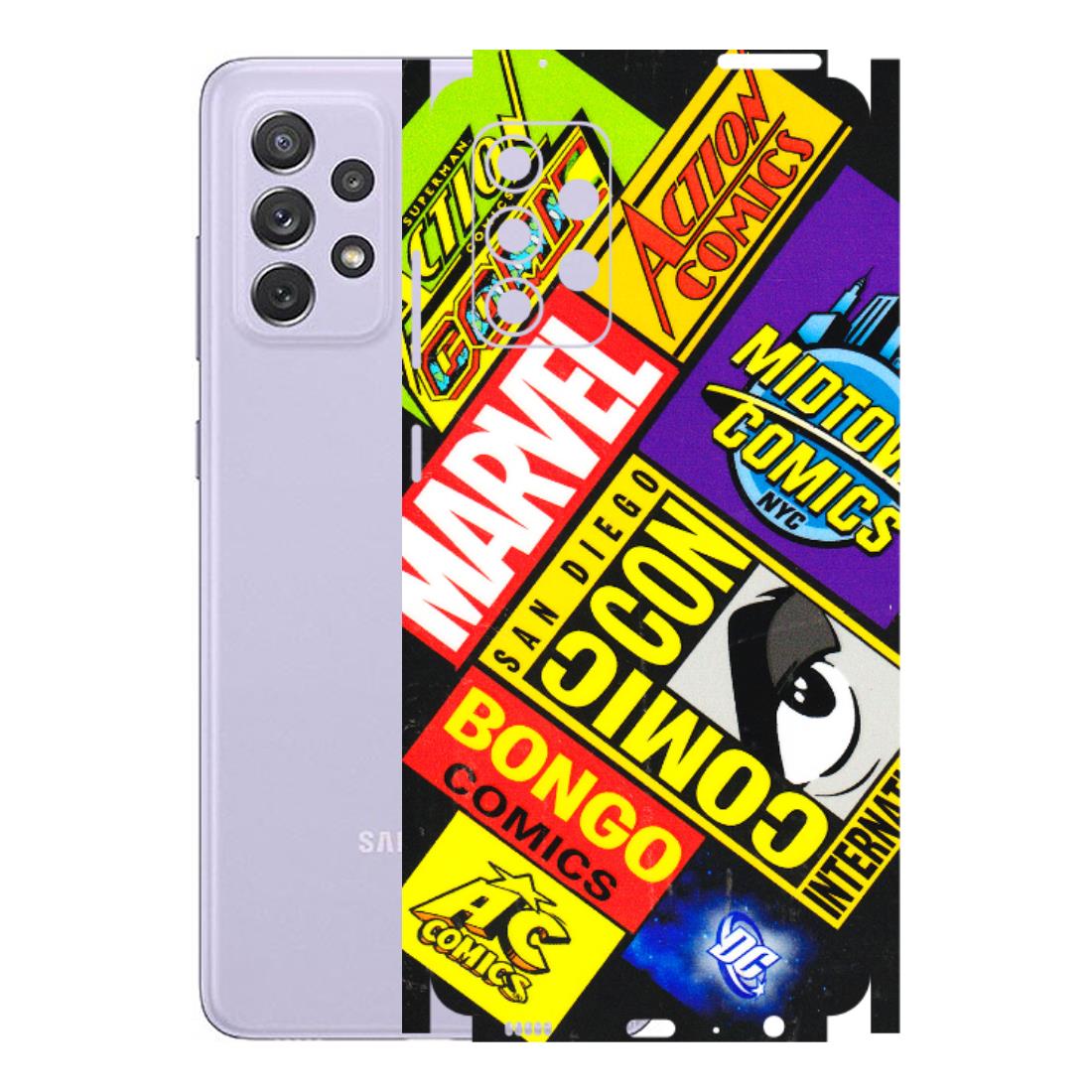 Samsung A/S Series Phone Skins (All Models) - Bongo Comic Con - 3D Embossed Finish (L-325) Samsung Galaxy A72