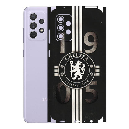 Samsung A/S Series Phone Skins (All Models) - Chelsea Fan Club - 3D Embossed Finish (L-36) Samsung Galaxy A72