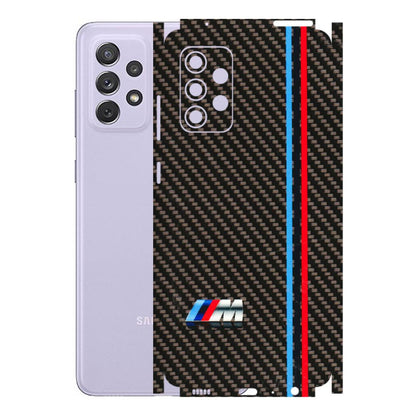 Samsung A/S Series Phone Skins (All Models) - BM Carbon Fiber Feels - 3D Embossed Finish (L-38) Samsung Galaxy A72