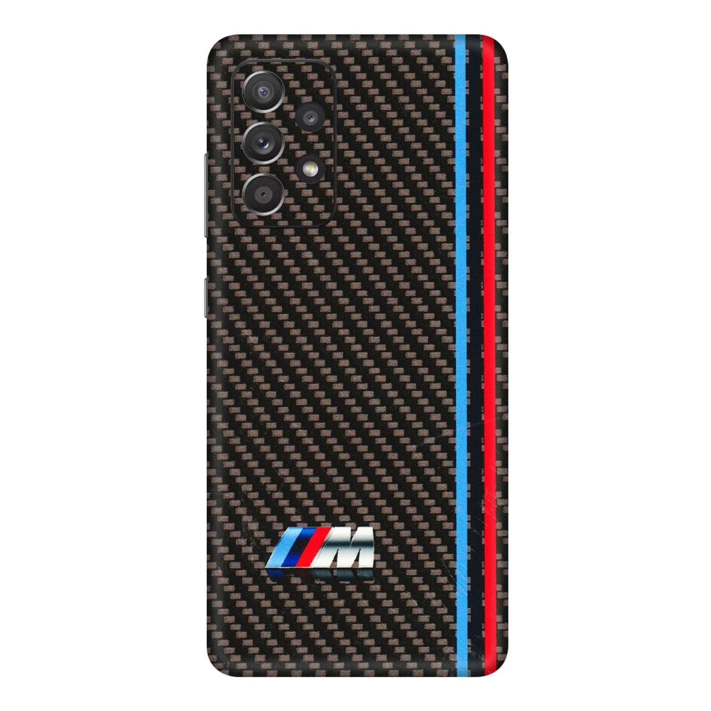 Samsung A/S Series Phone Skins (All Models) - BM Carbon Fiber Feels - 3D Embossed Finish (L-38) Samsung Galaxy A72