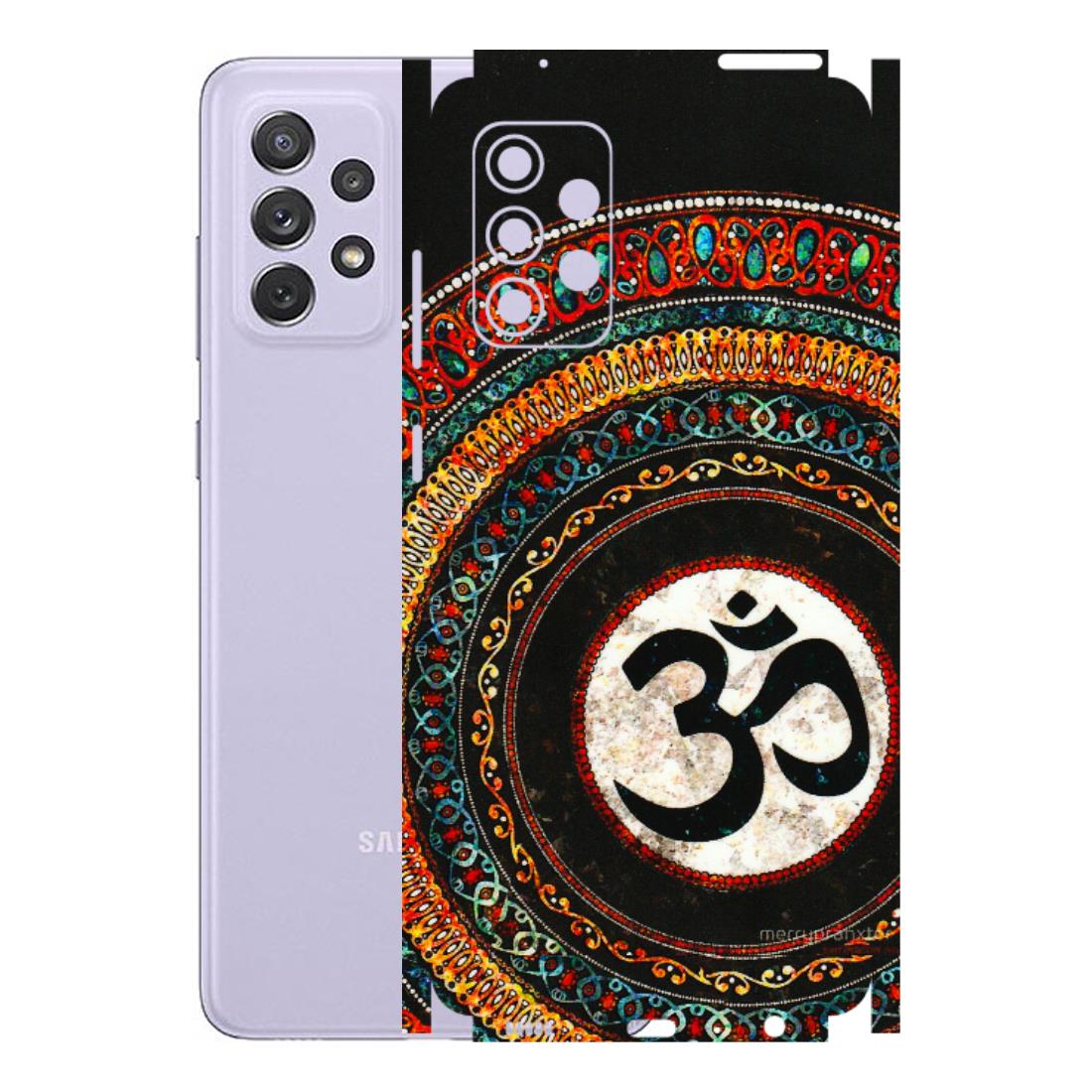 Samsung A/S Series Phone Skins (All Models) - Aum Chant Abstract - 3D Embossed Finish (L-42) Samsung Galaxy A72
