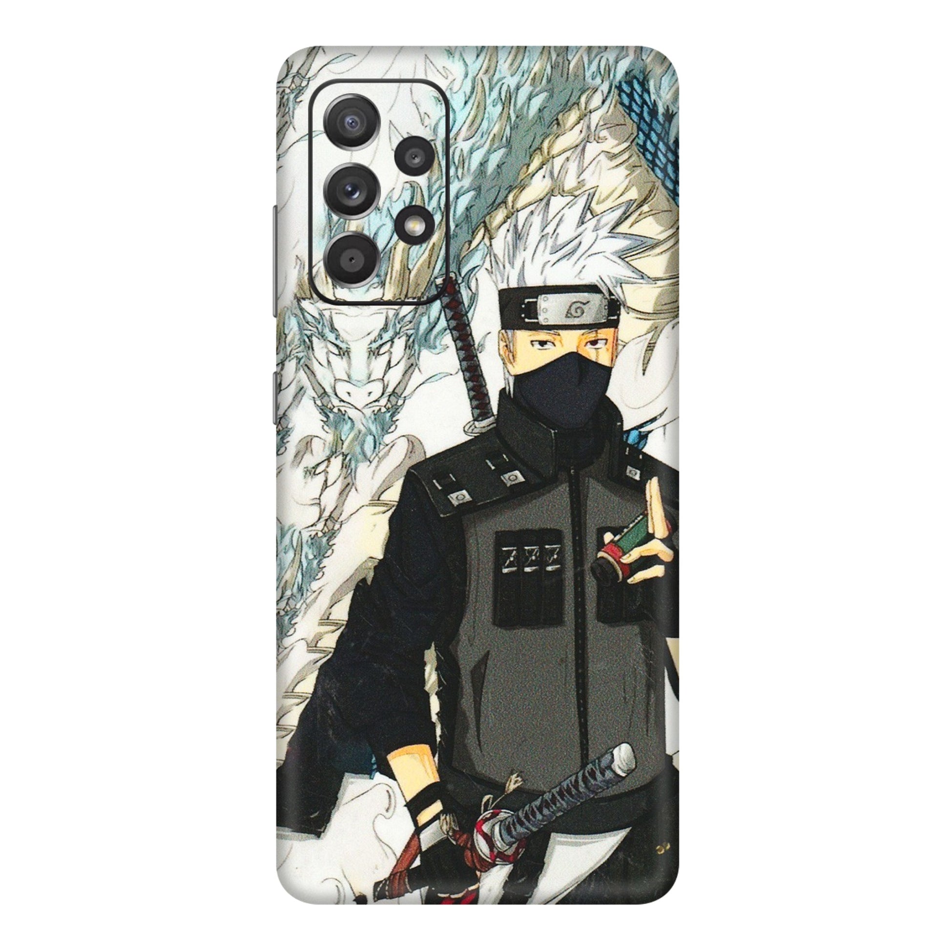 Samsung A/S Series Phone Skins (All Models) - Kakashi Hatake Naruto Anime - 3D Embossed Finish (L-46) Samsung Galaxy A72