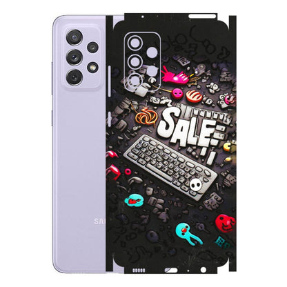 Samsung A/S Series Phone Skins (All Models) - Gadgets Sale - 3D Embossed Finish (L-50) Samsung Galaxy A72