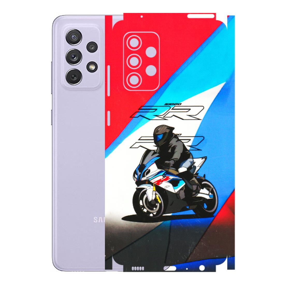 Samsung A/S Series Phone Skins (All Models) - Bikers Love - 3D Embossed Finish (L-58) Samsung Galaxy A72
