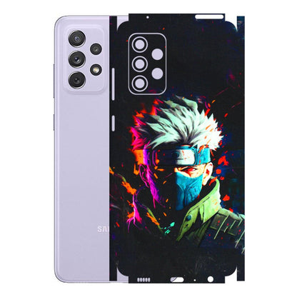 Samsung A/S Series Phone Skins (All Models) - Anime Cool Character - 3D Embossed Finish (L-59) Samsung Galaxy A72