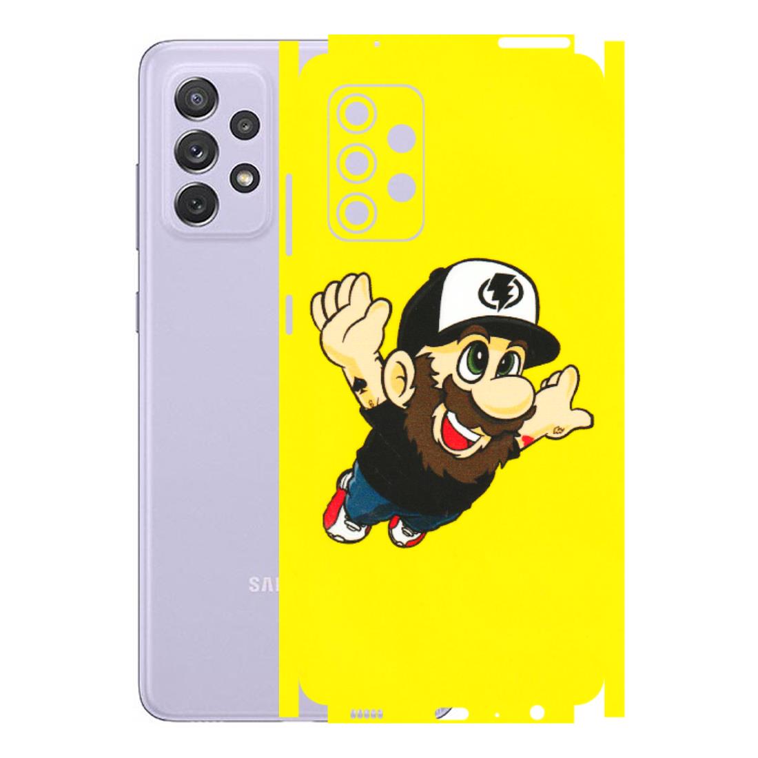 Samsung A/S Series Phone Skins (All Models) - Flying Beardo - 3D Embossed Finish (L-60) Samsung Galaxy A72