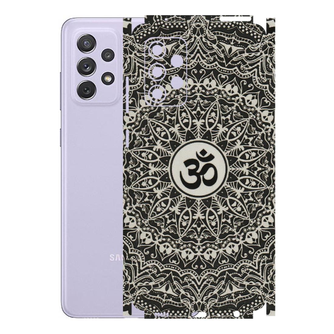 Samsung A/S Series Phone Skins (All Models) - Aum Elegant Mandala - 3D Embossed Finish (L-62) Samsung Galaxy A72