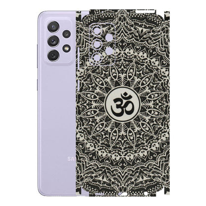 Samsung A/S Series Phone Skins (All Models) - Aum Elegant Mandala - 3D Embossed Finish (L-62) Samsung Galaxy A72