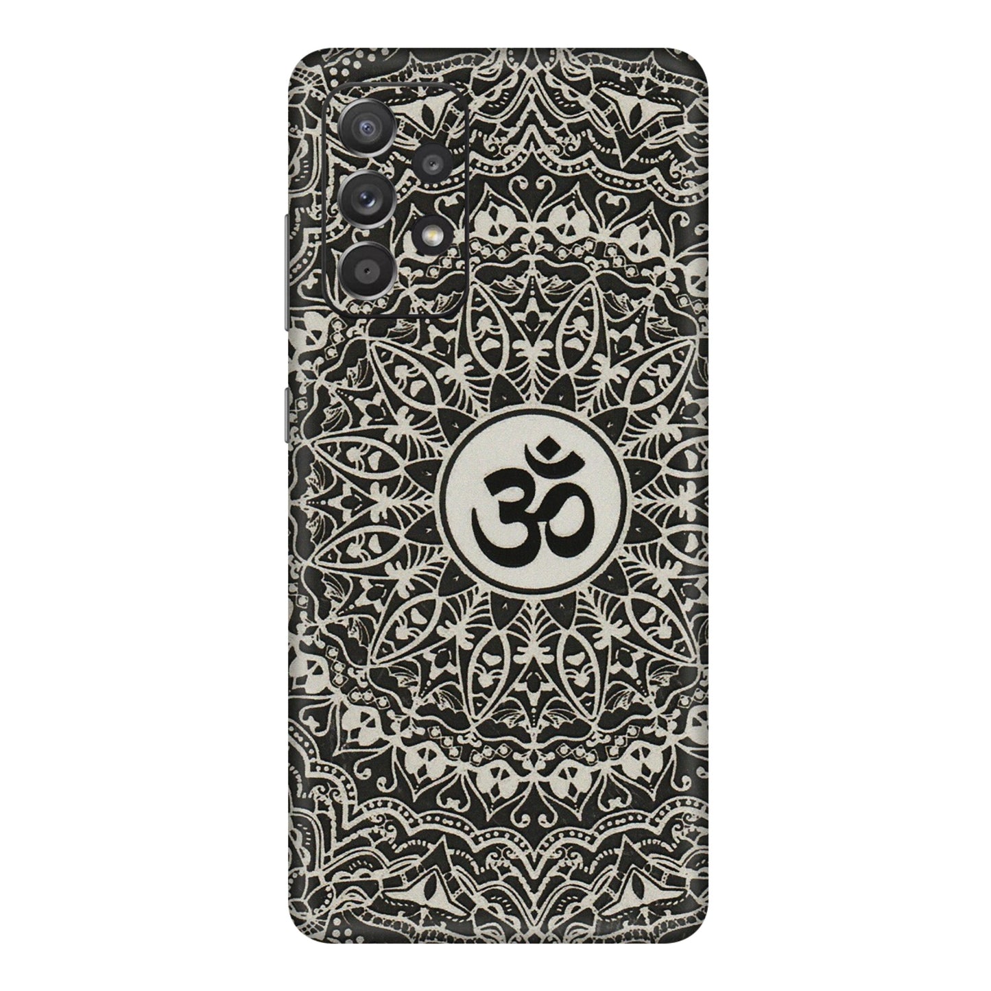 Samsung A/S Series Phone Skins (All Models) - Aum Elegant Mandala - 3D Embossed Finish (L-62) Samsung Galaxy A72