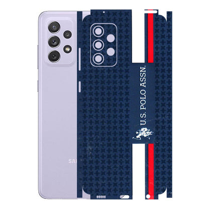 Samsung A/S Series Phone Skins (All Models) - US POLO Designer Brand - 3D Embossed Finish (L-65) Samsung Galaxy A72