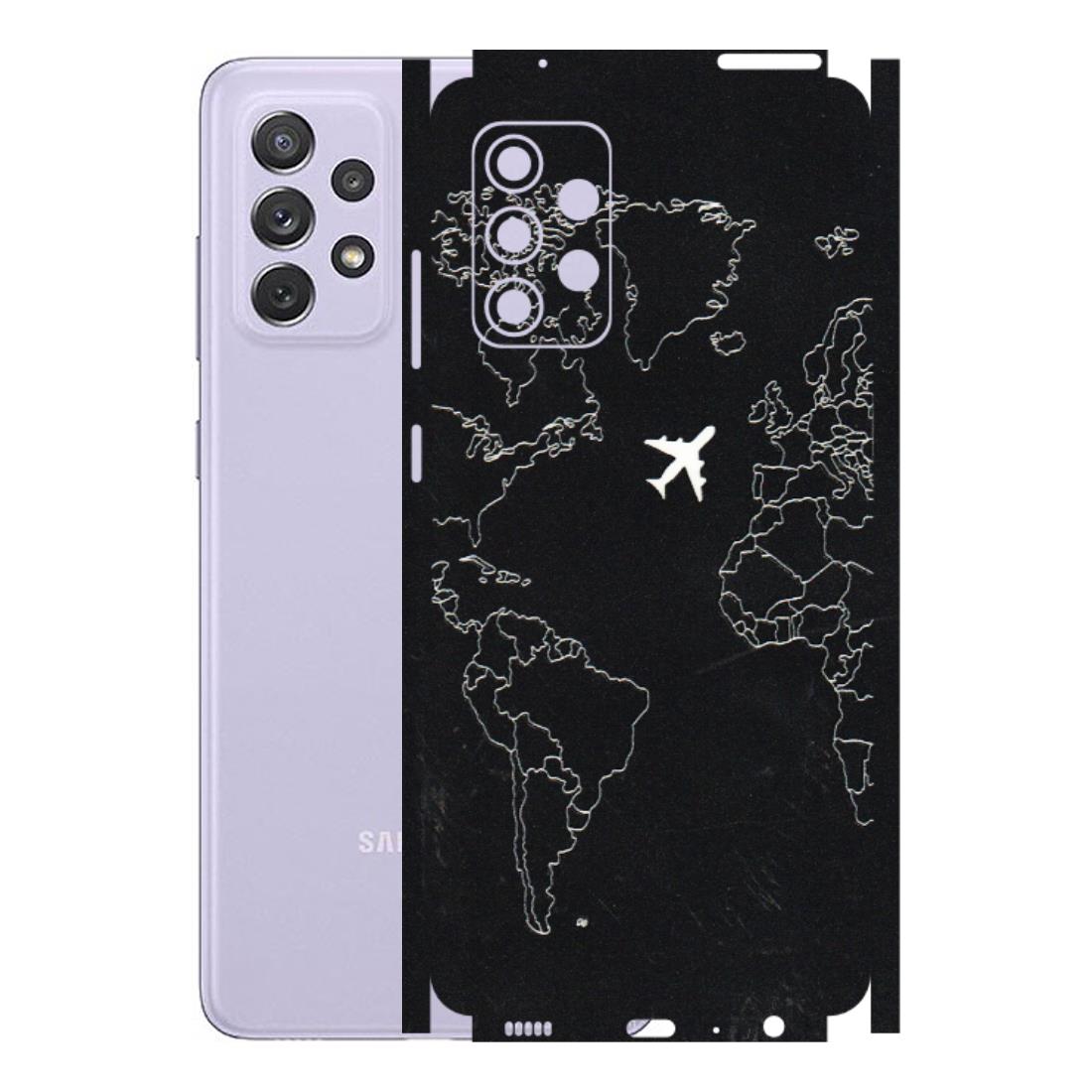 Samsung A/S Series Phone Skins (All Models) - Never Ending Travel - 3D Embossed Finish (L-79) Samsung Galaxy A72