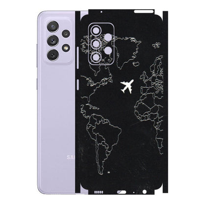 Samsung A/S Series Phone Skins (All Models) - Never Ending Travel - 3D Embossed Finish (L-79) Samsung Galaxy A72