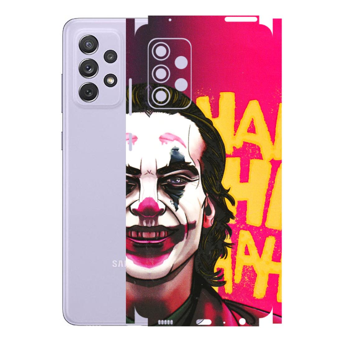 Samsung A/S Series Phone Skins (All Models) - Joker Evil Laugh - 3D Embossed Finish (L-97) Samsung Galaxy A72