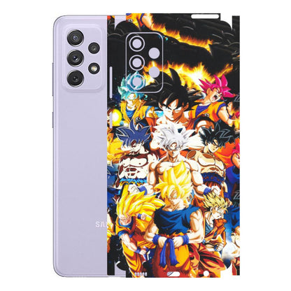 Samsung A/S Series Phone Skins (All Models) - Ultimate Dragon Ball Z - Matte Finish (M-100) Samsung Galaxy A72