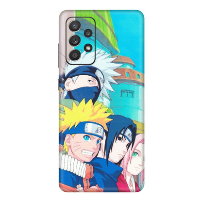 Samsung A/S Series Phone Skins (All Models) - Team Minato And Kakashi - Matte Finish (M-101) Samsung Galaxy A72