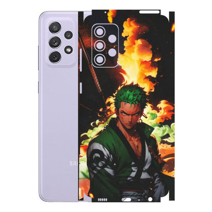 Samsung A/S Series Phone Skins (All Models) - Roronoa Zoro - Matte Finish (M-102) Samsung Galaxy A72