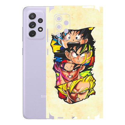 Samsung A/S Series Phone Skins (All Models) - Angry Multi Anime - Matte Finish (M-113) Samsung Galaxy A72