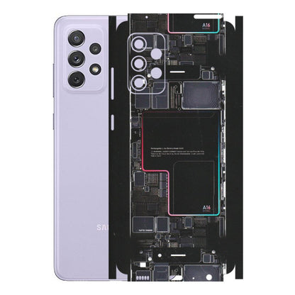 Samsung A/S Series Phone Skins (All Models) - Motherboard Circuit Layout - Matte Finish (M-117) Samsung Galaxy A72