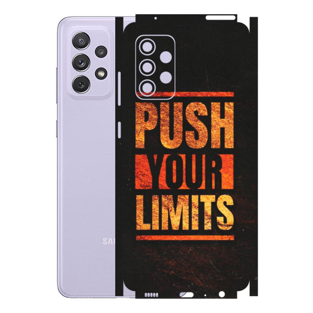 Samsung A/S Series Phone Skins (All Models) - Push Your Limits - Matte Finish (M-118) Samsung Galaxy A72