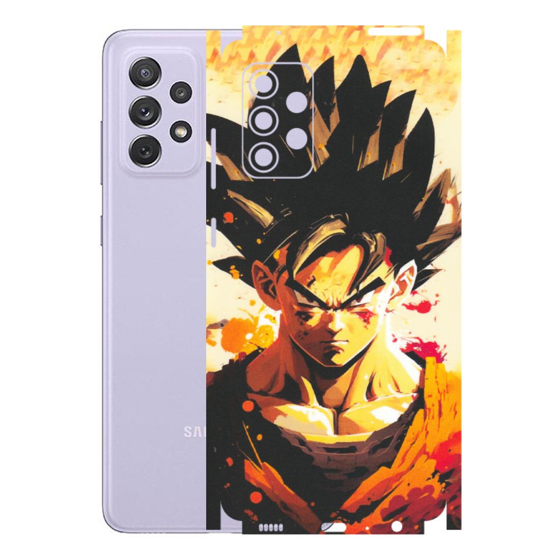 Samsung A/S Series Phone Skins (All Models) - Angry Goku - Matte Finish (M-12) Samsung Galaxy A72