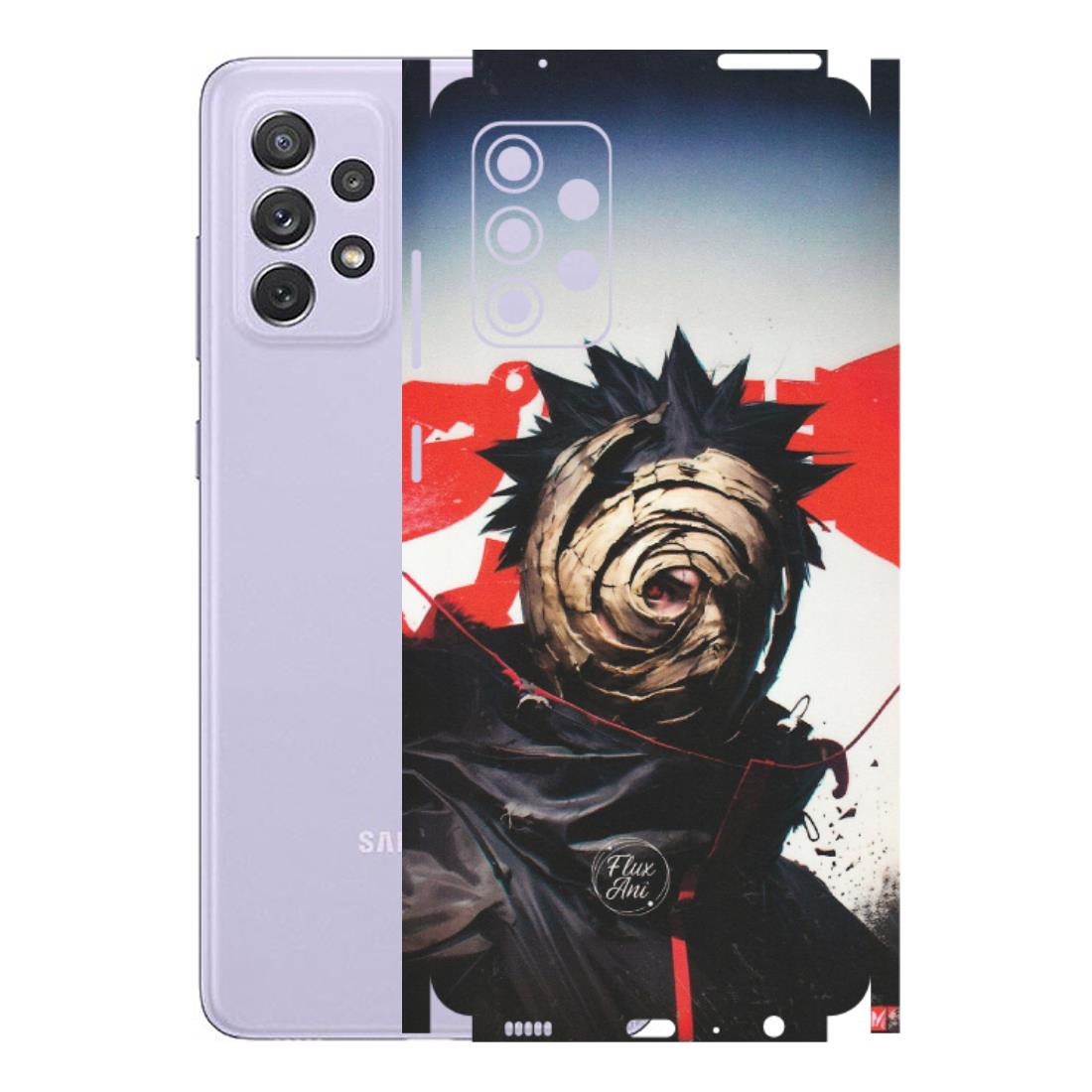 Samsung A/S Series Phone Skins (All Models) - Obito Uchiha Cool Anime - Matte Finish (M-134) Samsung Galaxy A72