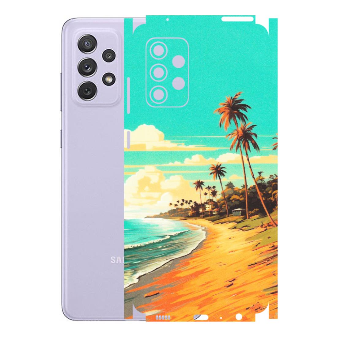Samsung A/S Series Phone Skins (All Models) - Miami Beach - Matte Finish (M-136) Samsung Galaxy A72