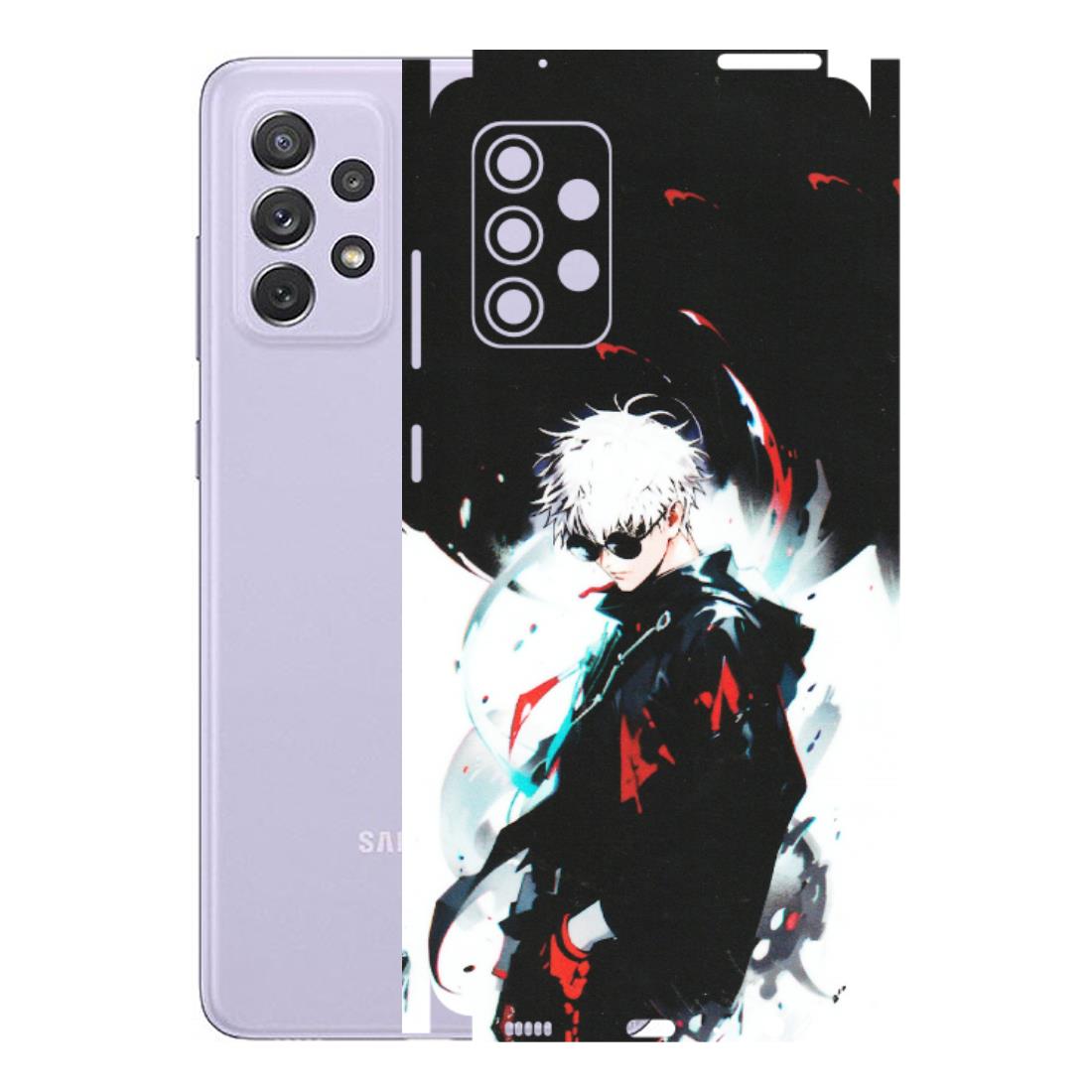 Samsung A/S Series Phone Skins (All Models) - Gojo Powerful Charater Kaisen Anime - Matte Finish (M-144) Samsung Galaxy A72