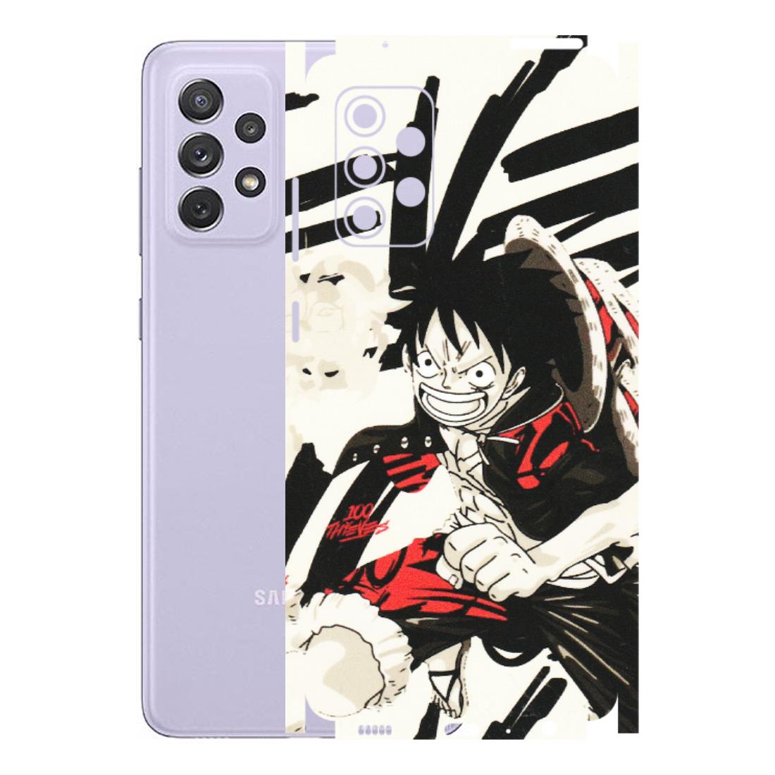 Samsung A/S Series Phone Skins (All Models) - Monkey D.Luffy Manga Anime - Matte Finish (M-145) Samsung Galaxy A72