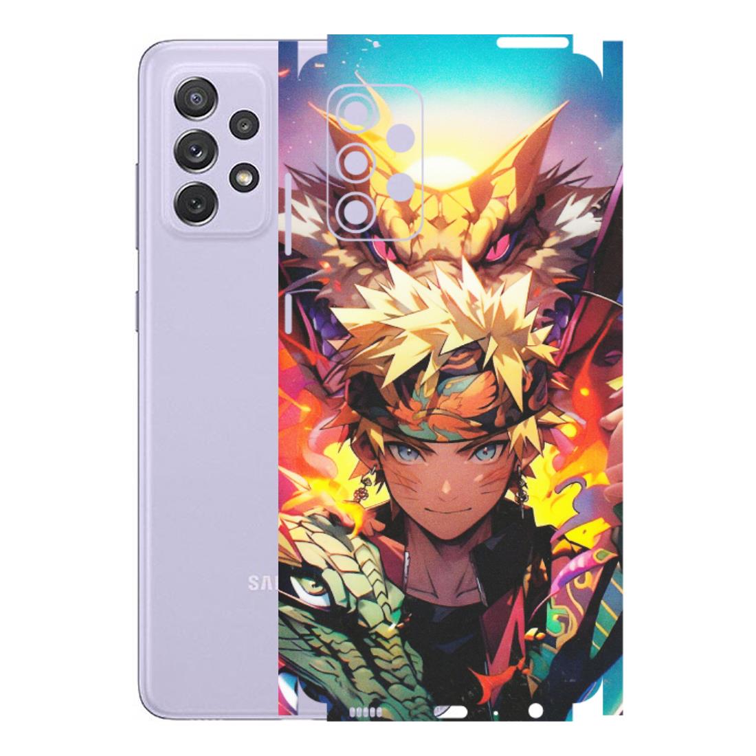 Samsung A/S Series Phone Skins (All Models) - Angry Naruto Anime - Matte Finish (M-148) Samsung Galaxy A72