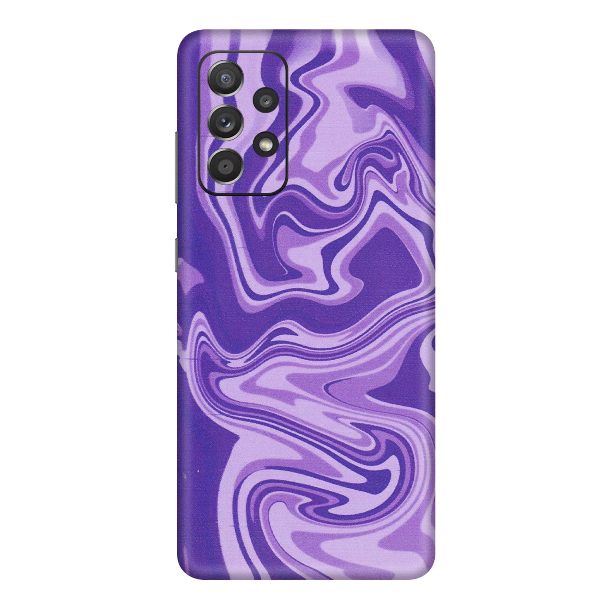 Samsung A/S Series Phone Skins (All Models) - Hazy Purple Nights - Matte Finish (M-14) Samsung Galaxy A72
