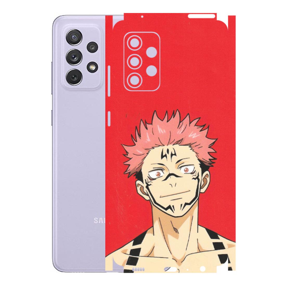 Samsung A/S Series Phone Skins (All Models) - Ryomen Sukuna Fun Anime - Matte Finish (M-153) Samsung Galaxy A72