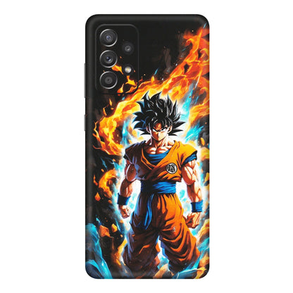 Samsung A/S Series Phone Skins (All Models) - Goku Transformation Anime - Matte Finish (M-159) Samsung Galaxy A72