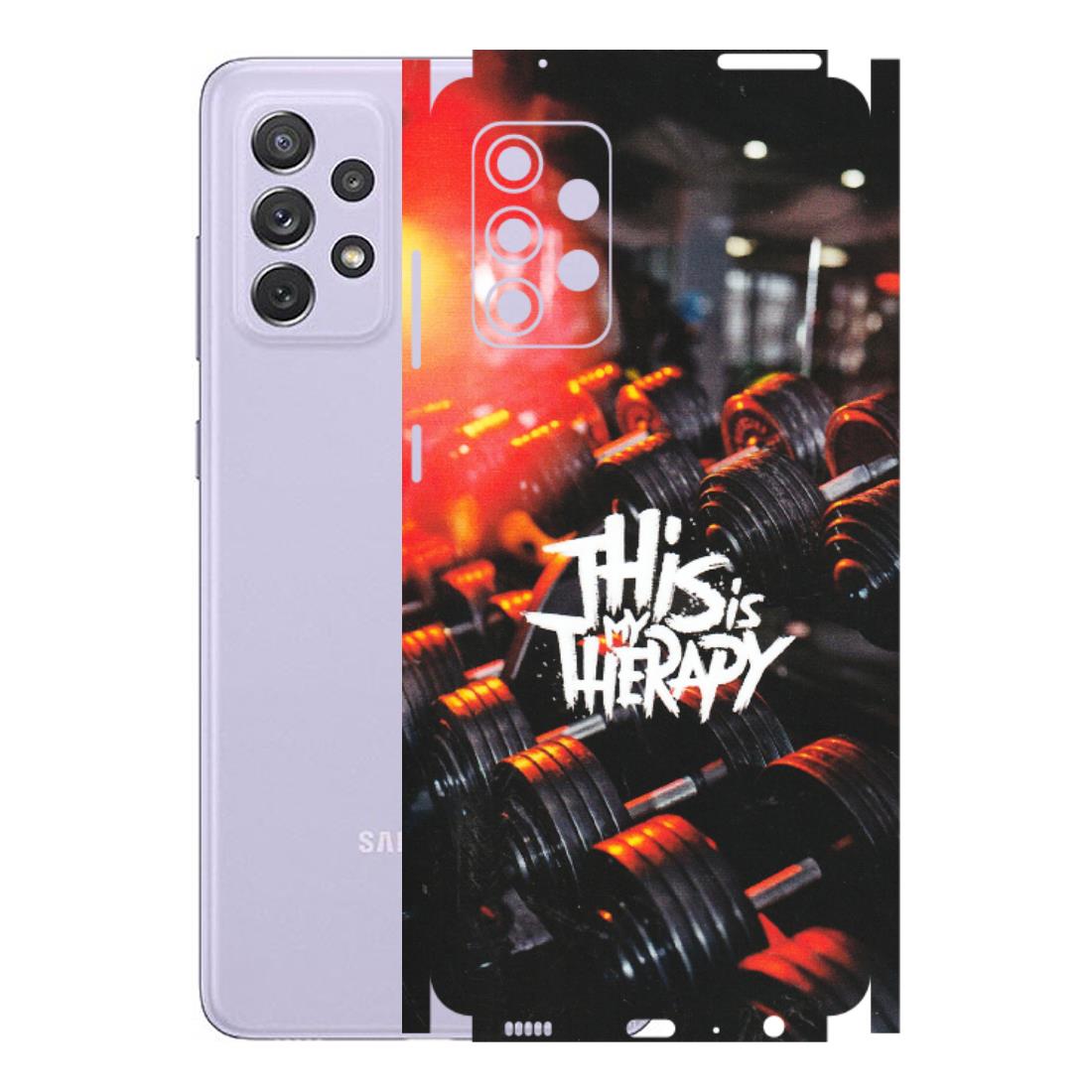 Samsung A/S Series Phone Skins (All Models) - GYM Lover Therapy - Matte Finish (M-160) Samsung Galaxy A72