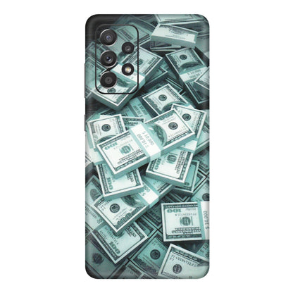 Samsung A/S Series Phone Skins (All Models) - Hundred Dollar Bill - Matte Finish (M-162) Samsung Galaxy A72