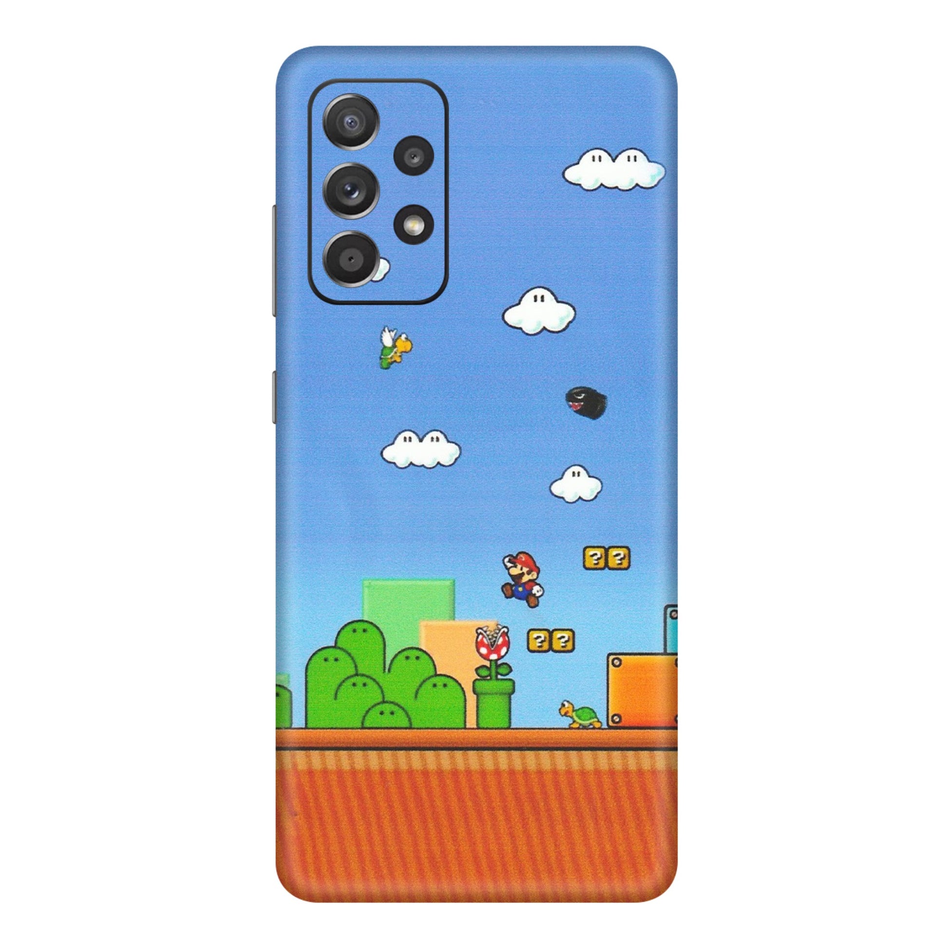Samsung A/S Series Phone Skins (All Models) - Mario Game Scene - Matte Finish (M-24) Samsung Galaxy A72