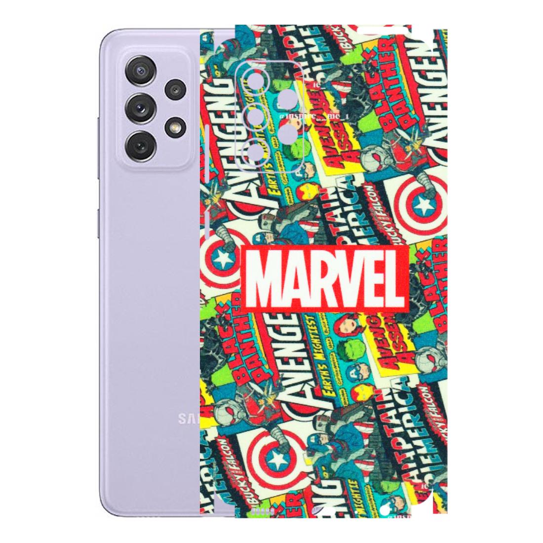 Samsung A/S Series Phone Skins (All Models) - Marvel Comic Lover - Matte Finish (M-30) Samsung Galaxy A72