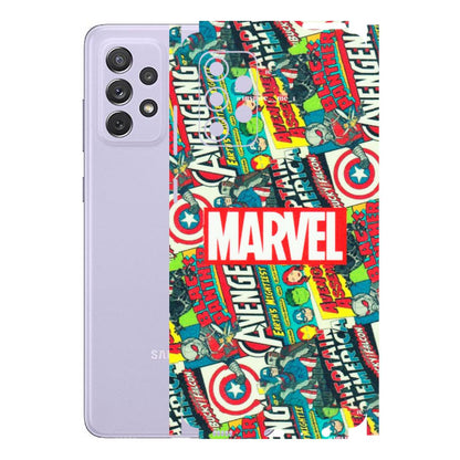 Samsung A/S Series Phone Skins (All Models) - Marvel Comic Lover - Matte Finish (M-30) Samsung Galaxy A72