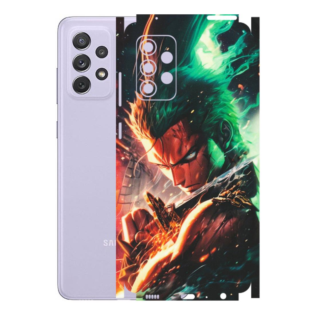 Samsung A/S Series Phone Skins (All Models) - Anime Gojo Sword - Matte Finish (M-32) Samsung Galaxy A72