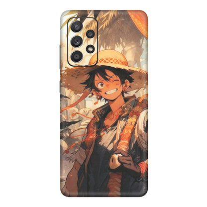 Samsung A/S Series Phone Skins (All Models) - Anime Character Smile - Matte Finish (M-33) Samsung Galaxy A72