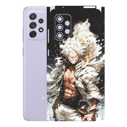 Samsung A/S Series Phone Skins (All Models) - Anime Angry Classy Character - Matte Finish (M-34) Samsung Galaxy A72