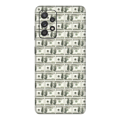 Samsung A/S Series Phone Skins (All Models) - I Love Dollars - Matte Finish (M-40) Samsung Galaxy A72