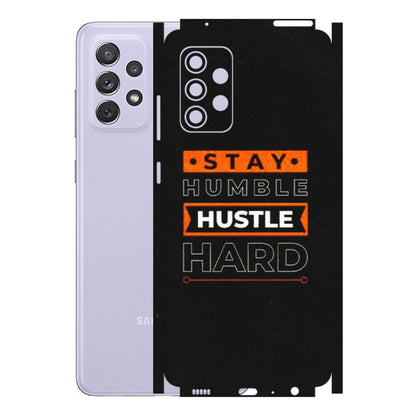 Samsung A/S Series Phone Skins (All Models) - Stay Humble Stay Hard - Matte Finish (M-48) Samsung Galaxy A72