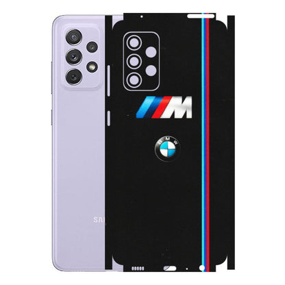 Samsung A/S Series Phone Skins (All Models) - Styling With Black BMW - Matte Finish (M-74) Samsung Galaxy A72