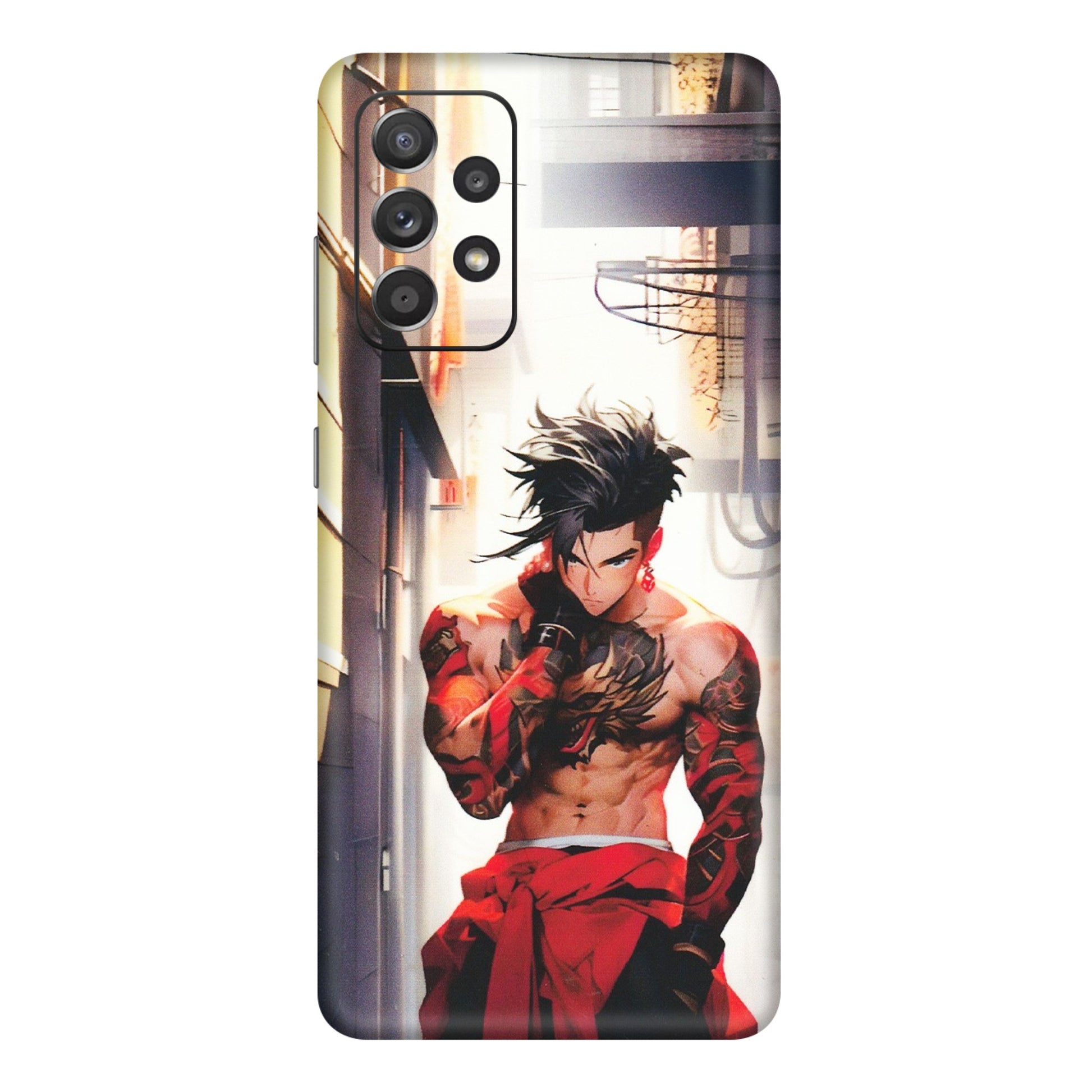 Samsung A/S Series Phone Skins (All Models) - In the streets of Japan - Matte Finish (M-77) Samsung Galaxy A72