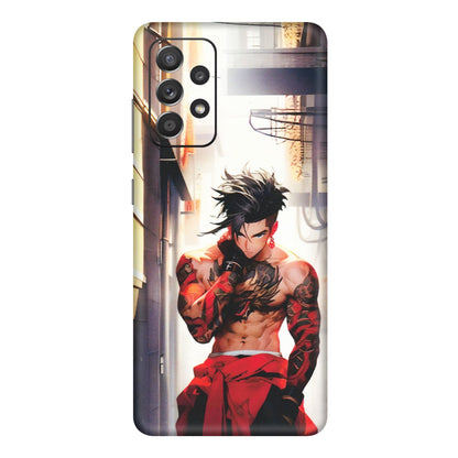Samsung A/S Series Phone Skins (All Models) - In the streets of Japan - Matte Finish (M-77) Samsung Galaxy A72