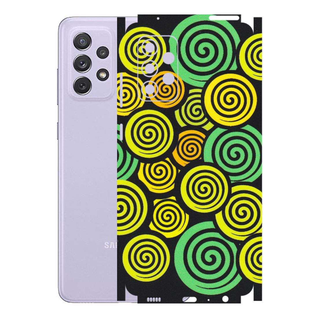 Samsung A/S Series Phone Skins (All Models) - Crazy Spiral - Matte Finish (M-91) Samsung Galaxy A72