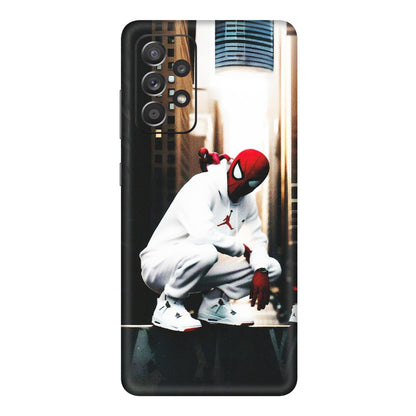 Samsung A/S Series Phone Skins (All Models) - Sportsman Spider Man - Matte Finish (M-94) Samsung Galaxy A72